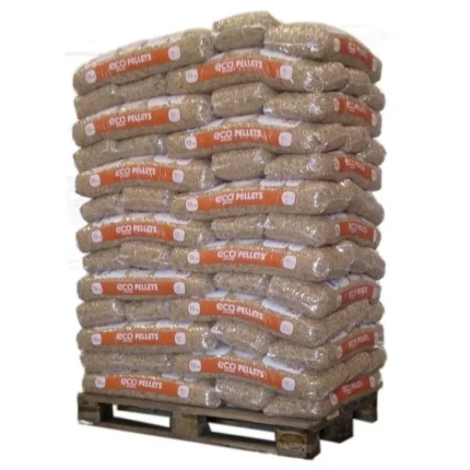 Pellets premium WOODSTOCK: palé con 78 sacos de 15 kg